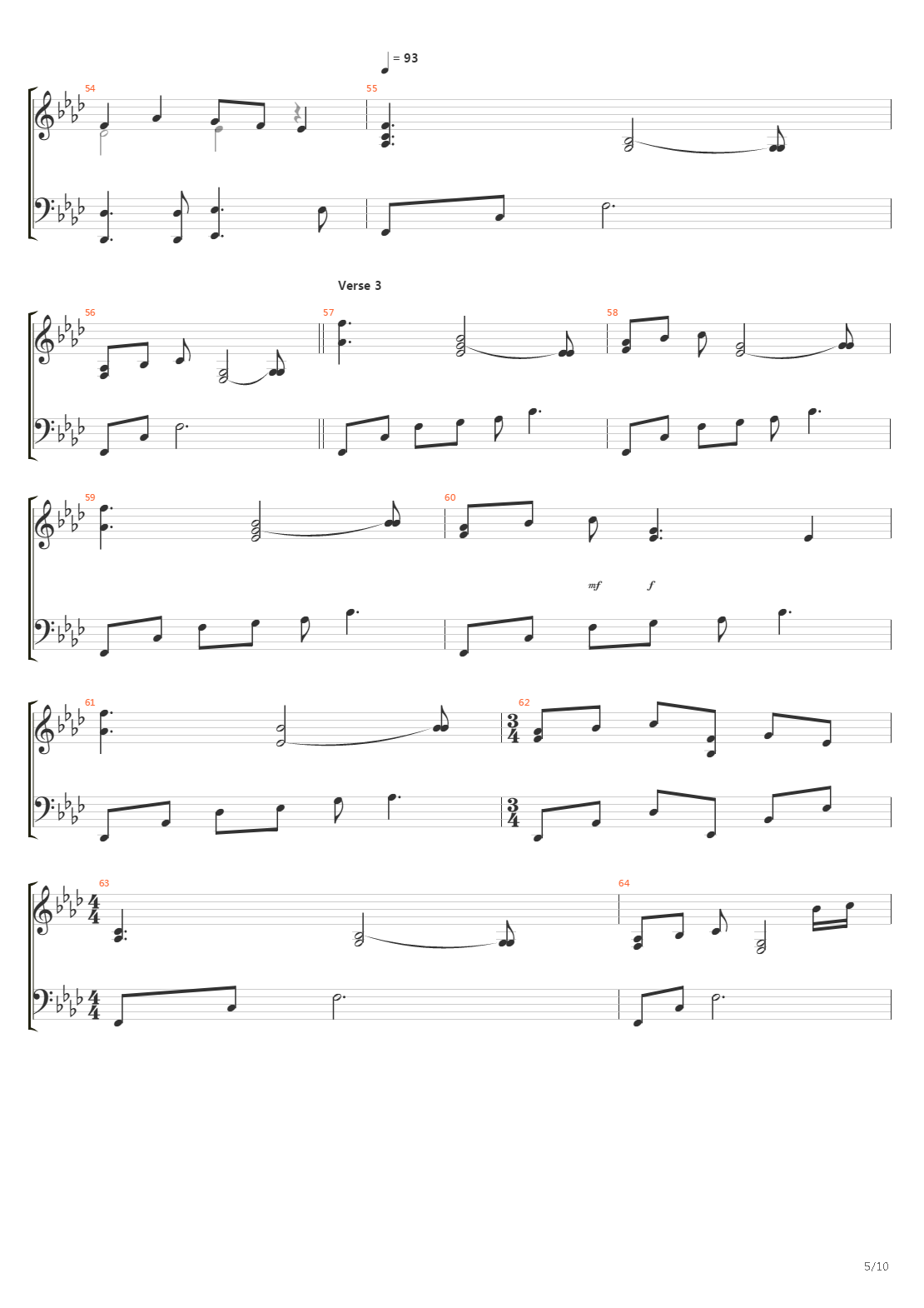 Tides Of Time吉他谱