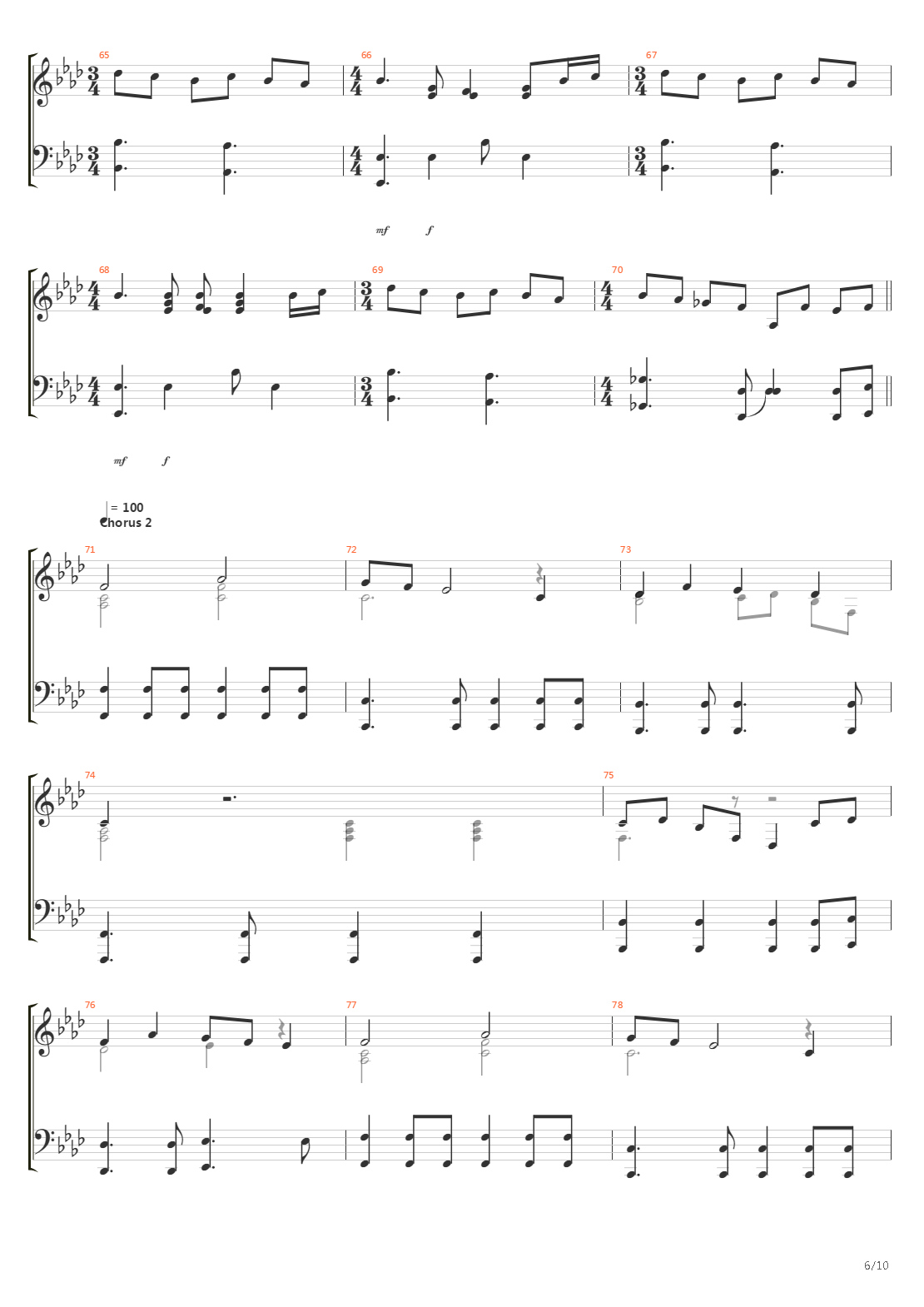 Tides Of Time吉他谱