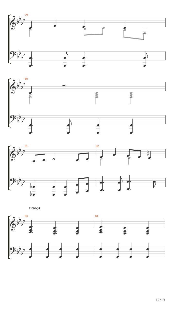 Tides Of Time吉他谱