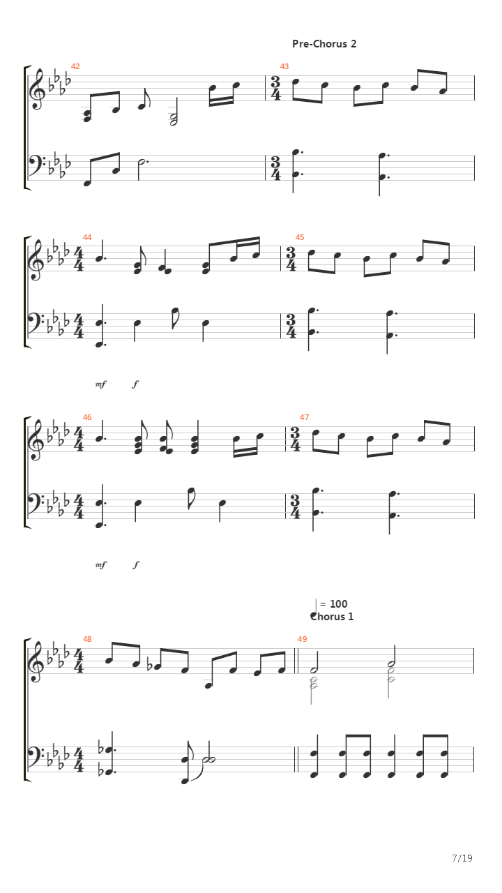 Tides Of Time吉他谱