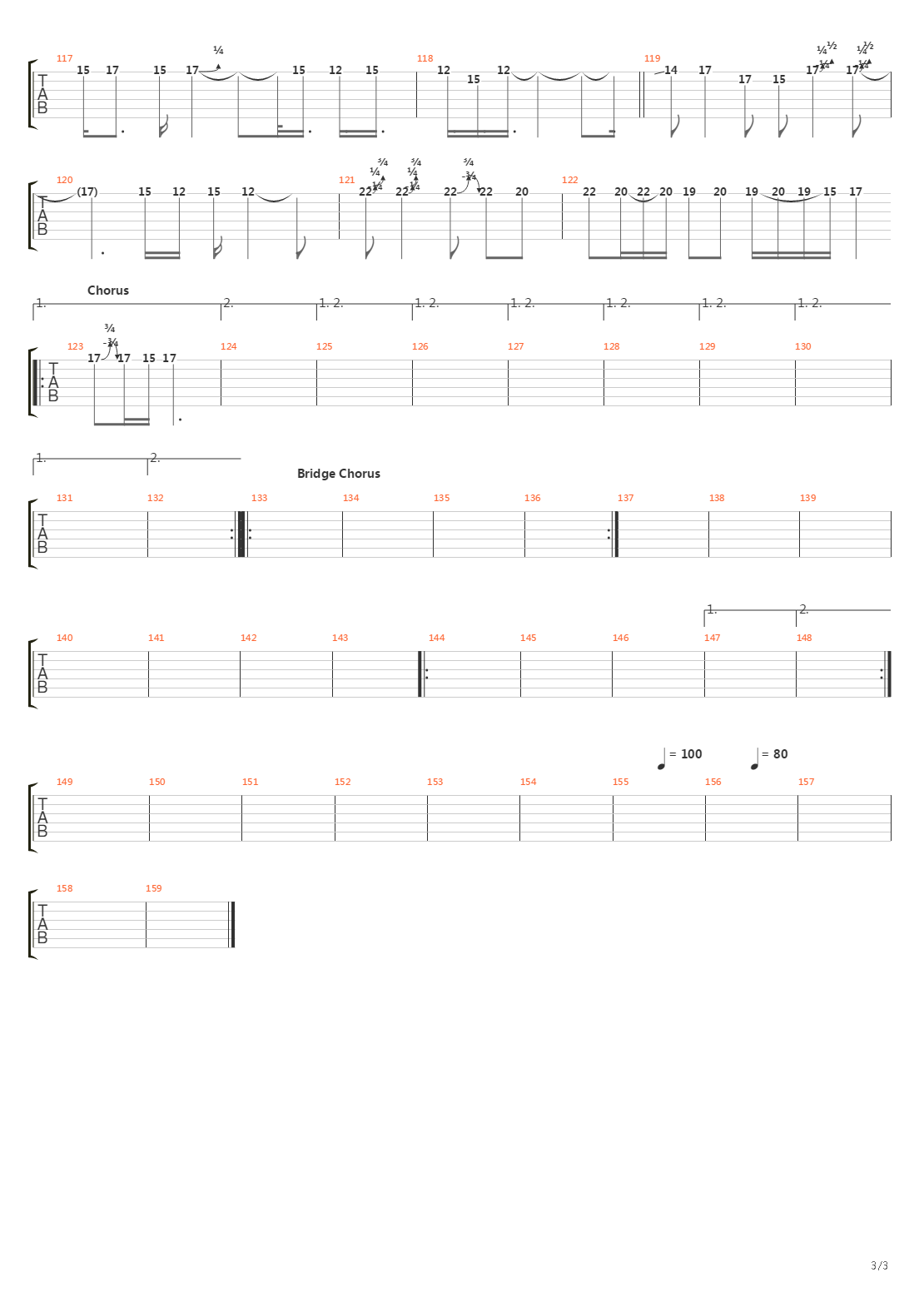 Erase吉他谱