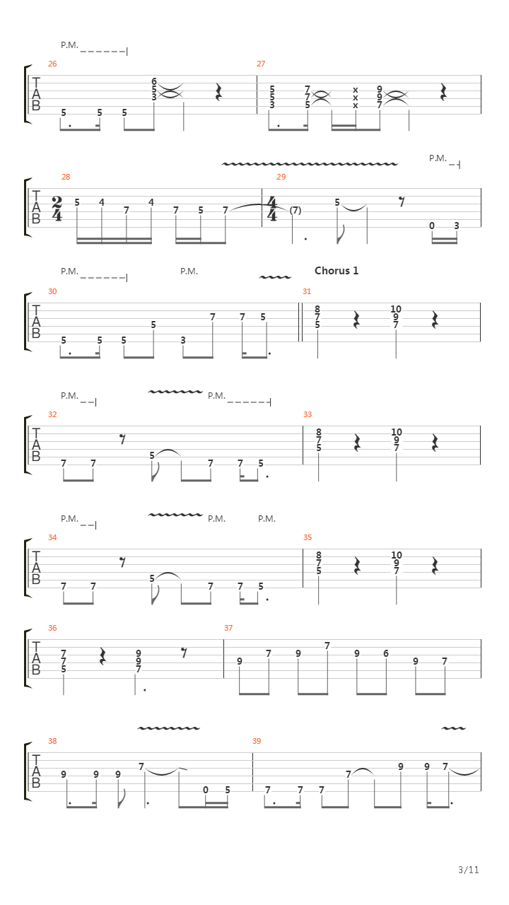 Somethings On The Move吉他谱