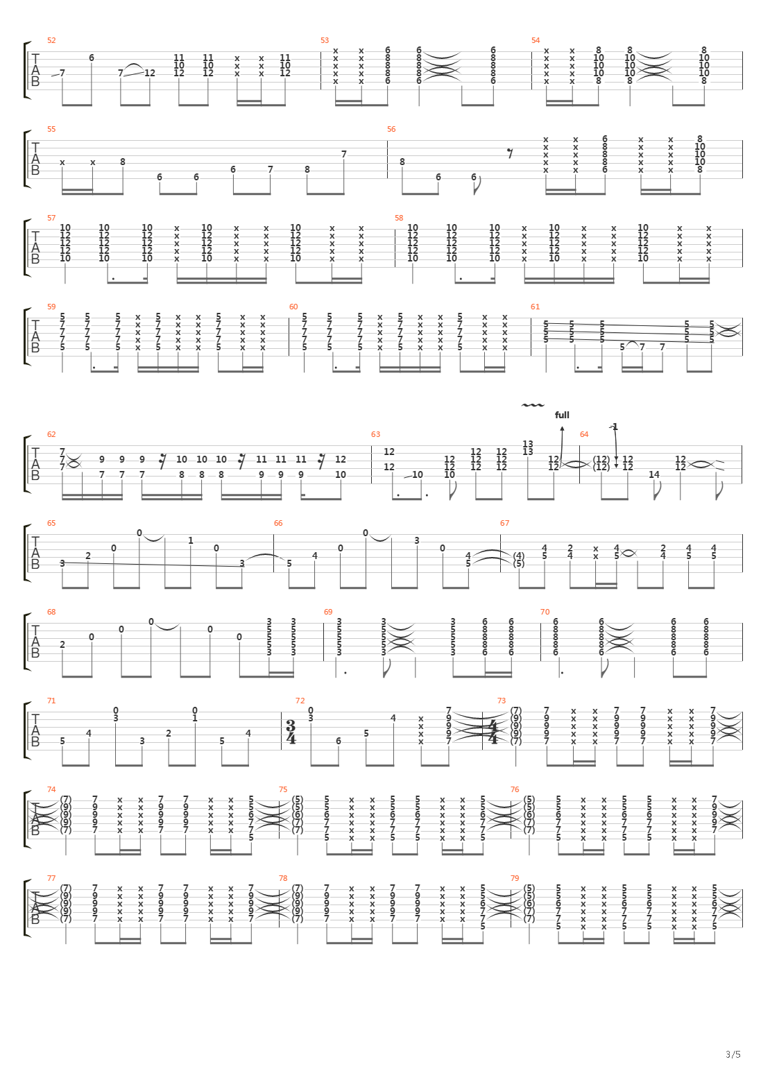 Stereo Zenkai吉他谱