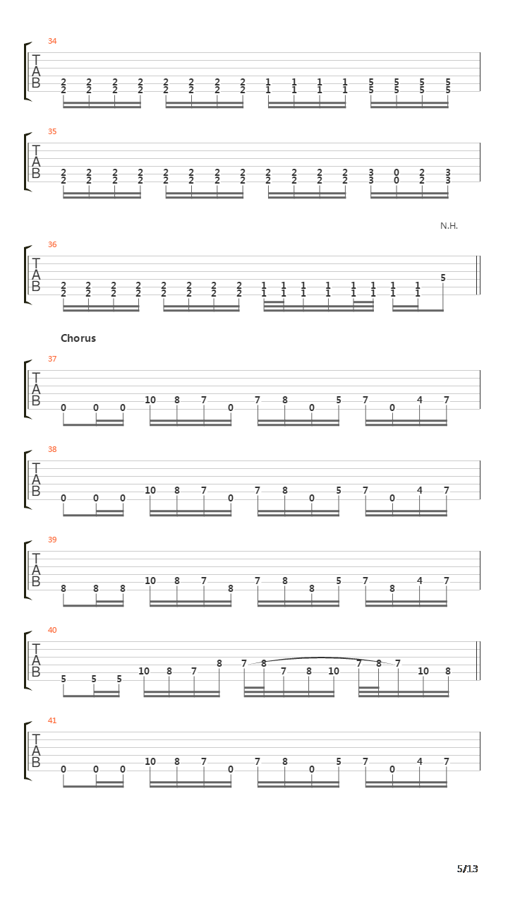 512吉他谱