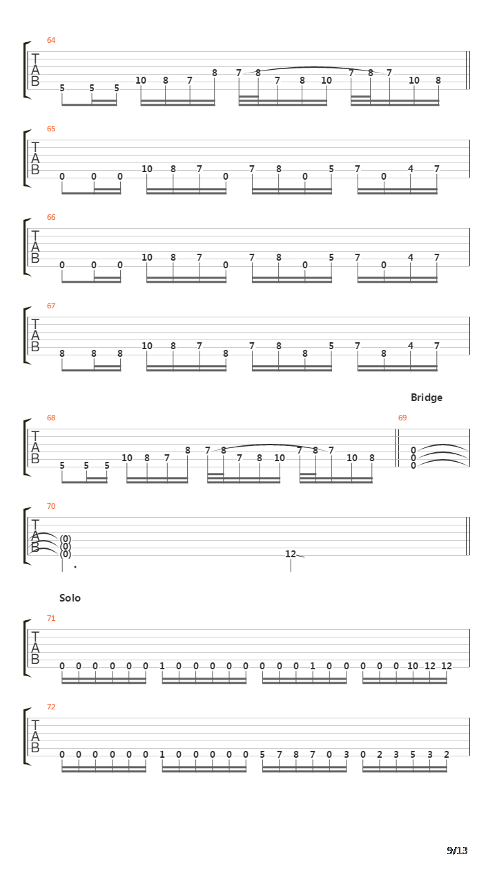 512吉他谱