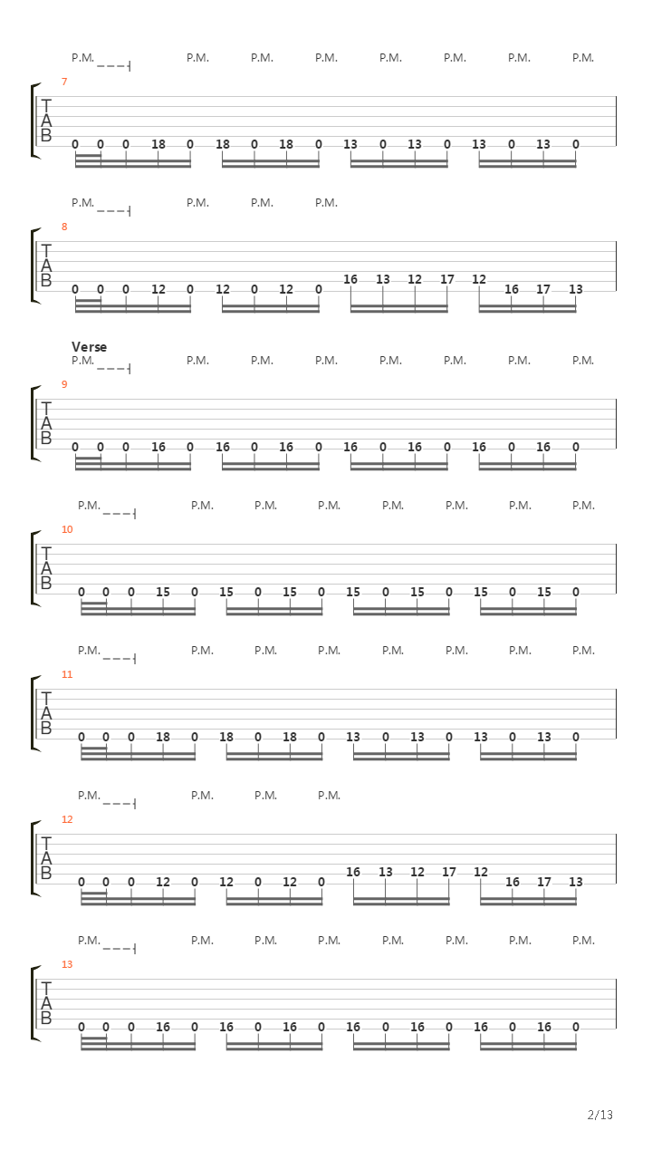 Faded Line吉他谱