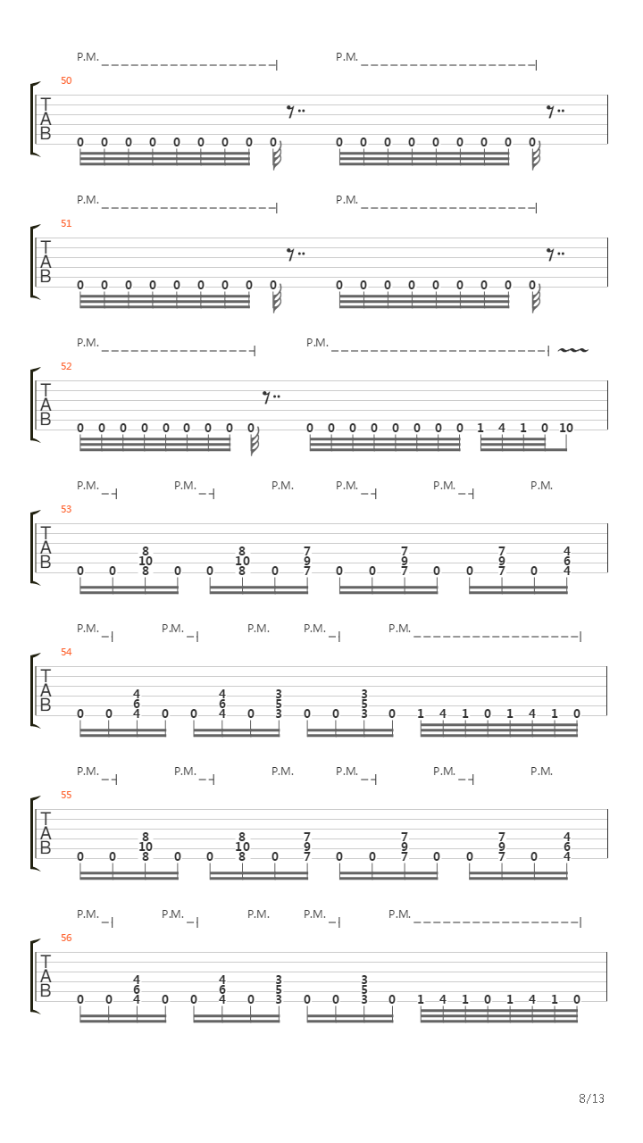 Faded Line吉他谱