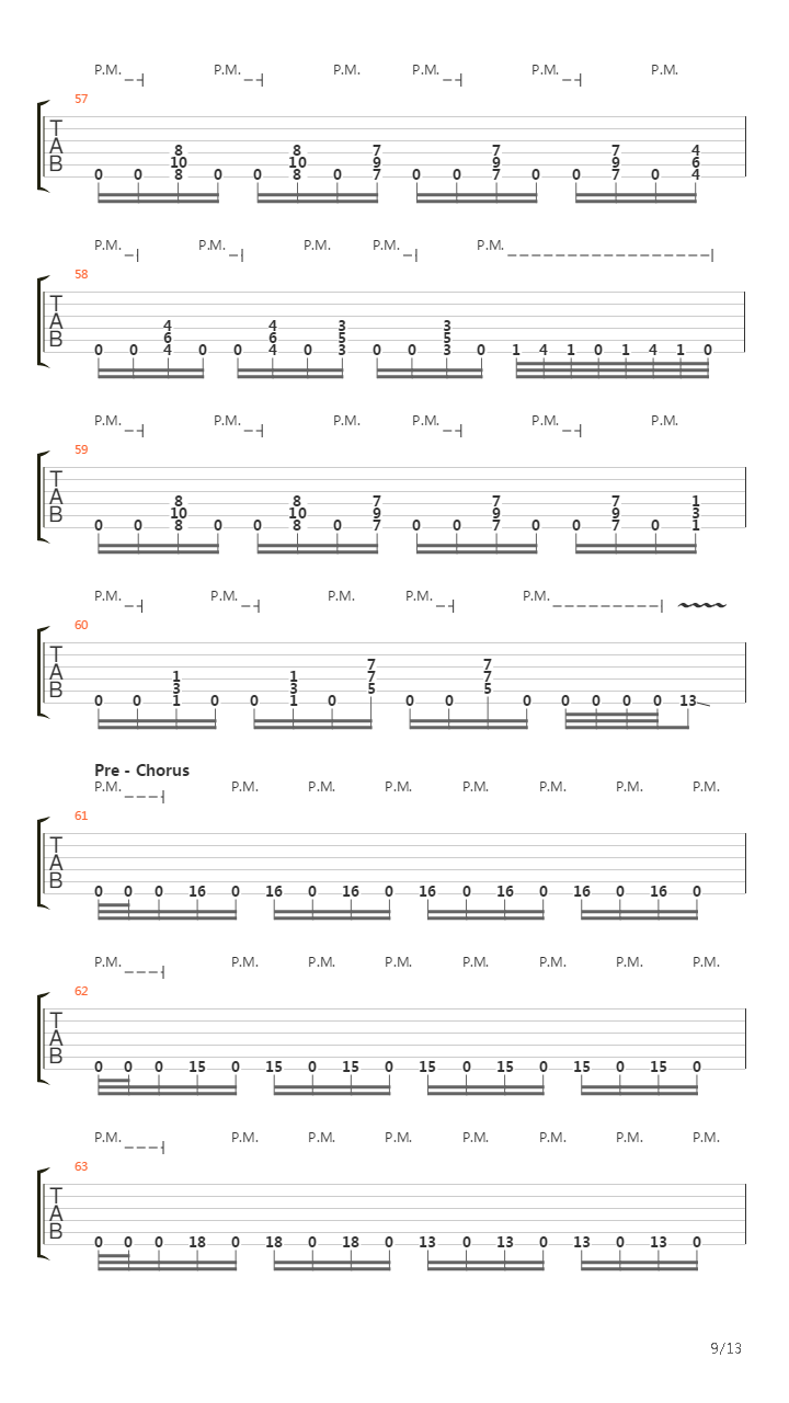 Faded Line吉他谱