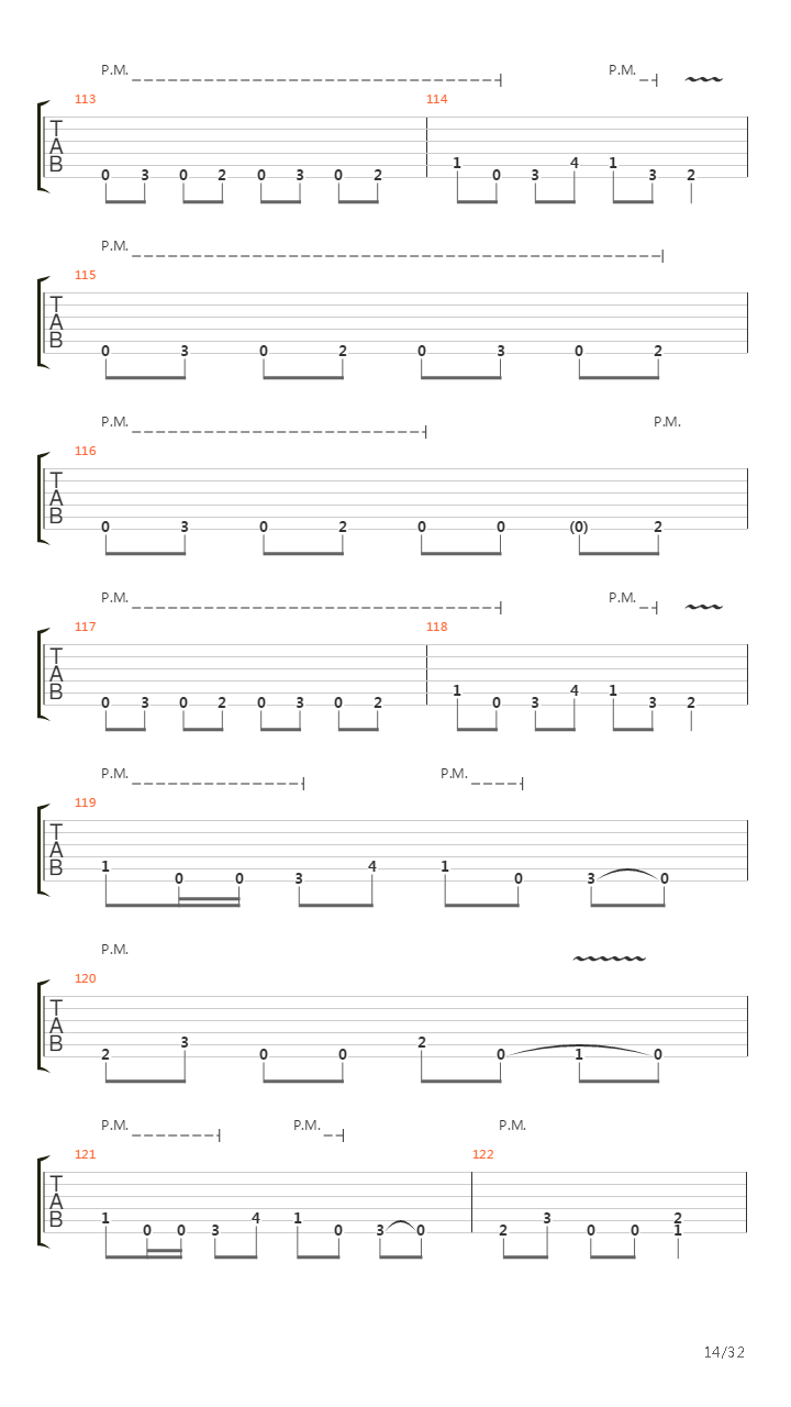 Tail From The Crypt吉他谱