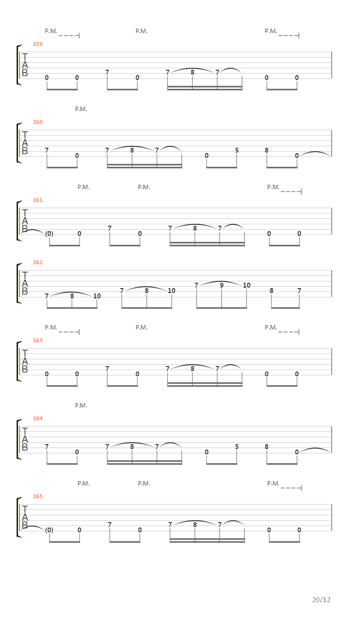 Tail From The Crypt吉他谱