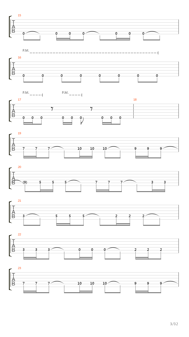 Tail From The Crypt吉他谱