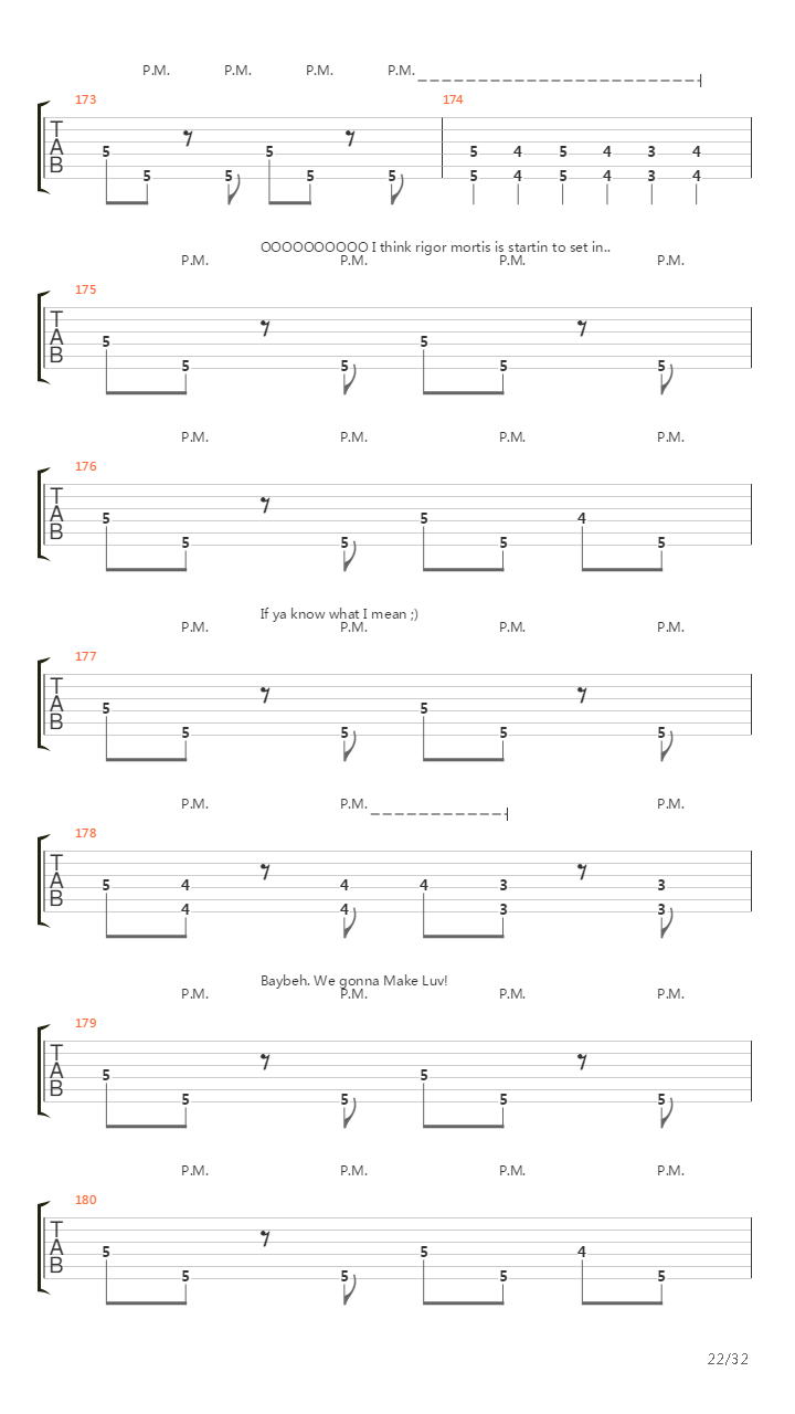 Tail From The Crypt吉他谱