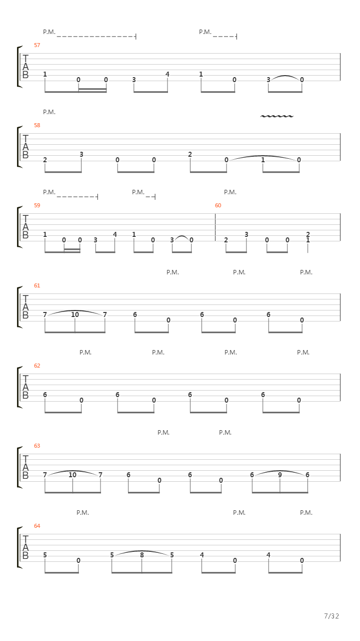 Tail From The Crypt吉他谱