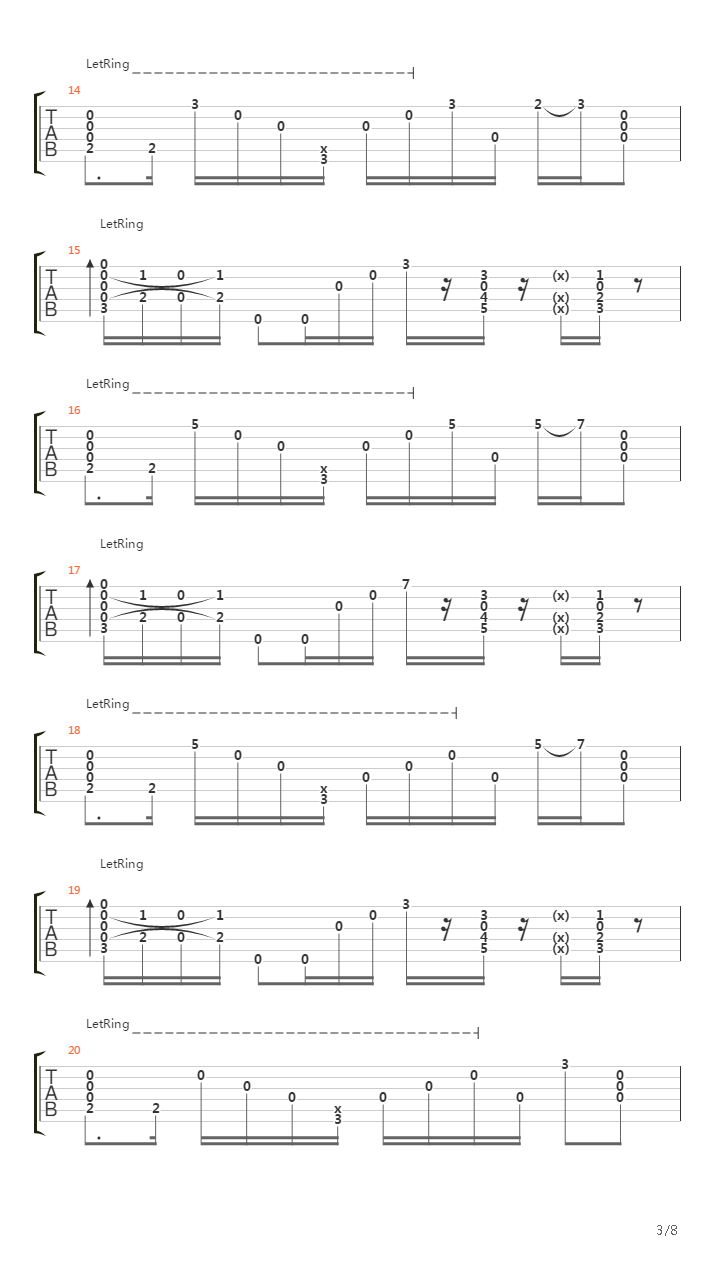 A Very Little Guitar吉他谱