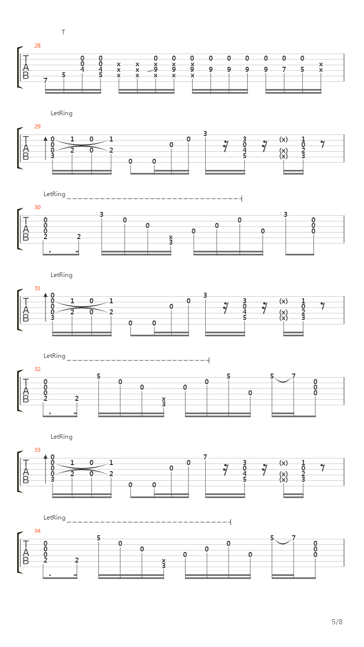 A Very Little Guitar吉他谱