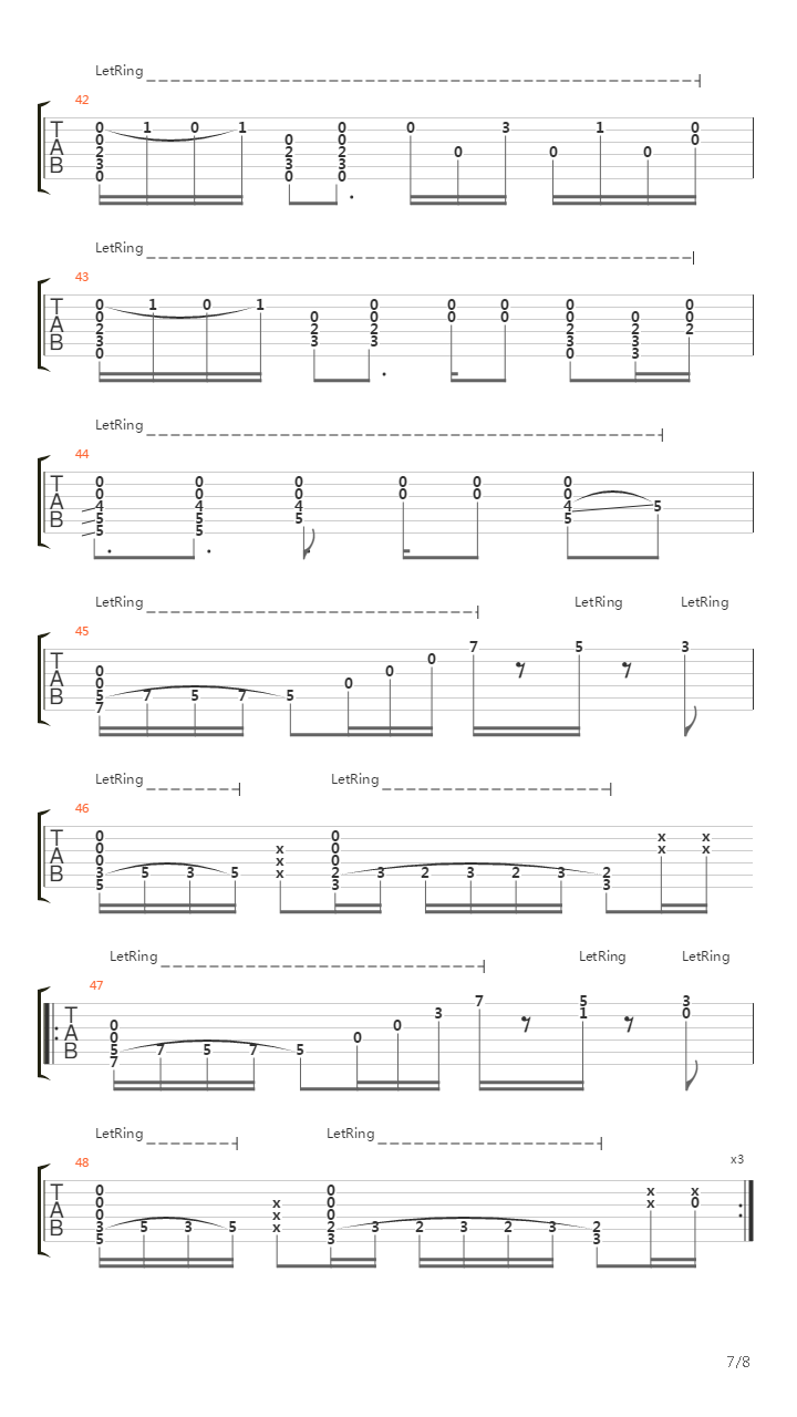 A Very Little Guitar吉他谱