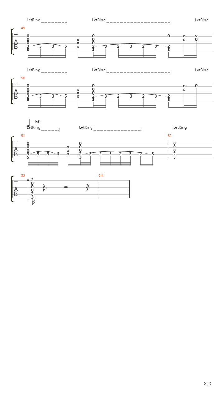 A Very Little Guitar吉他谱