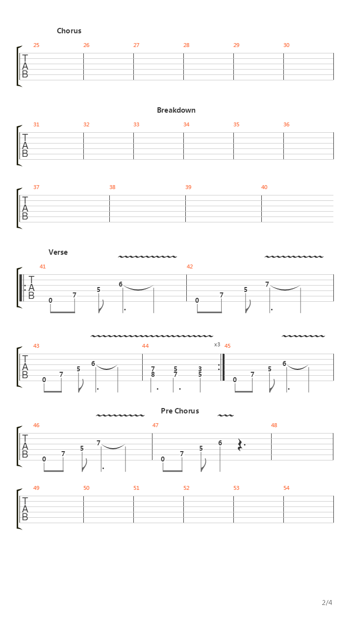 Peckinpah吉他谱