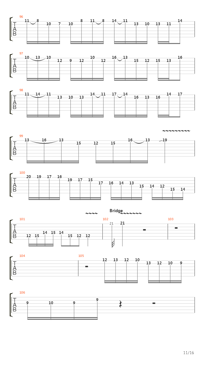 Molto Arpeggiosa吉他谱