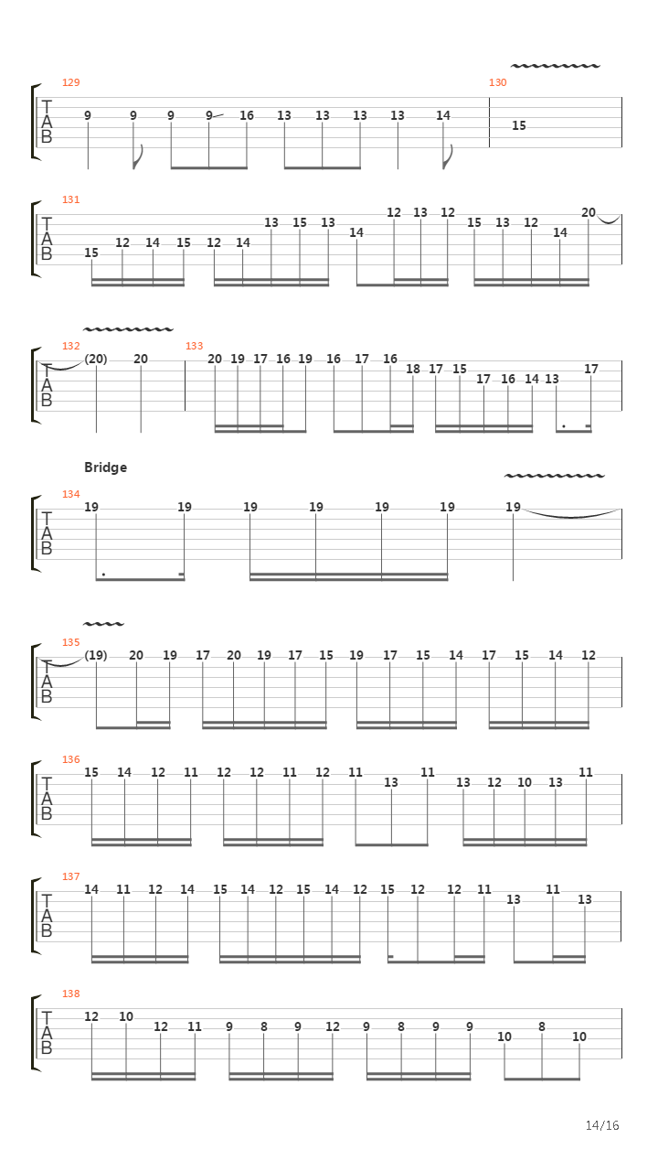 Molto Arpeggiosa吉他谱