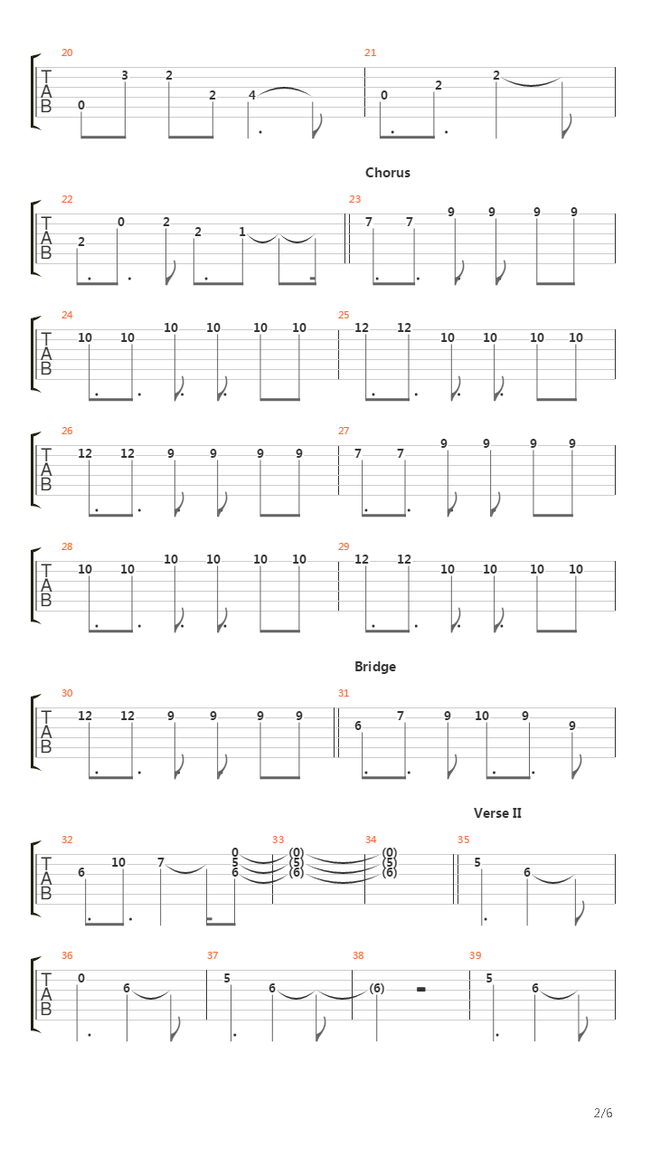 Without You吉他谱