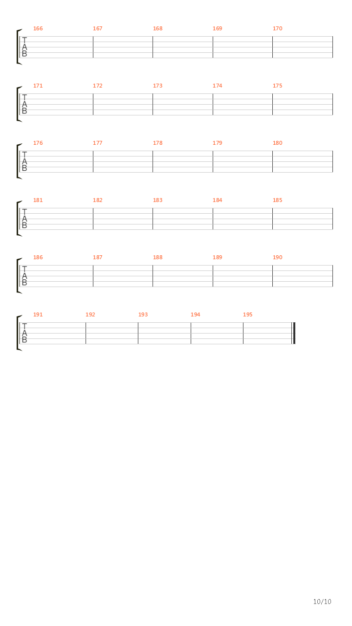 Memorial吉他谱