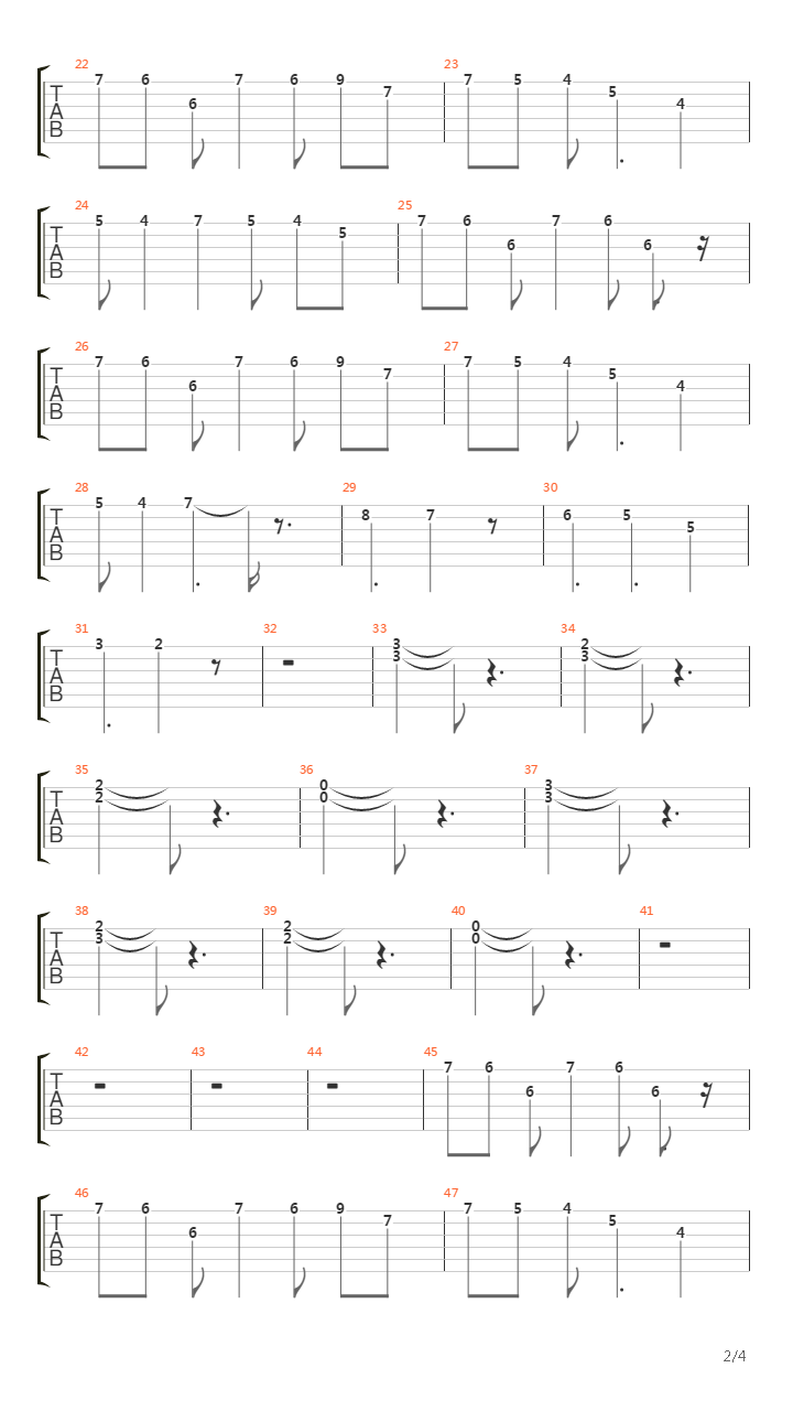 Level 1吉他谱