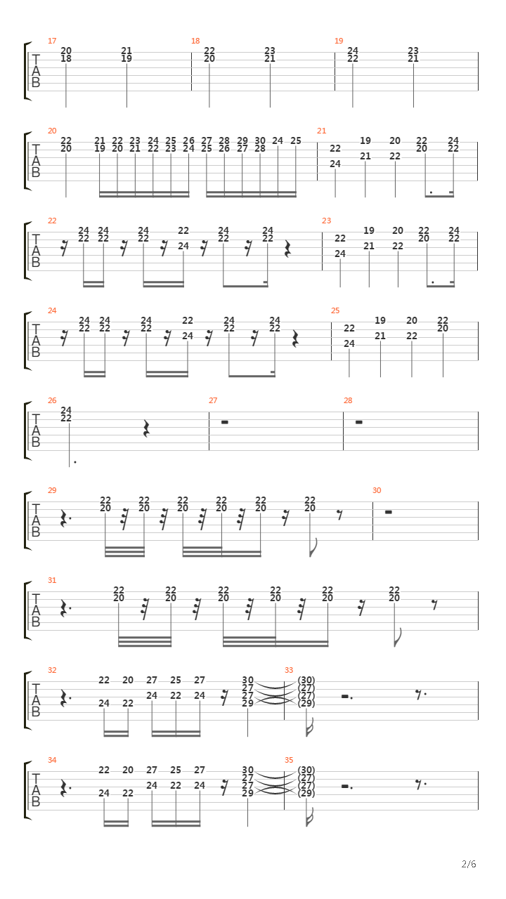 Level 2吉他谱