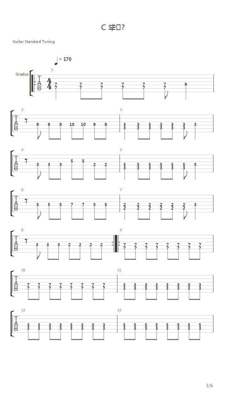 С Крыши吉他谱