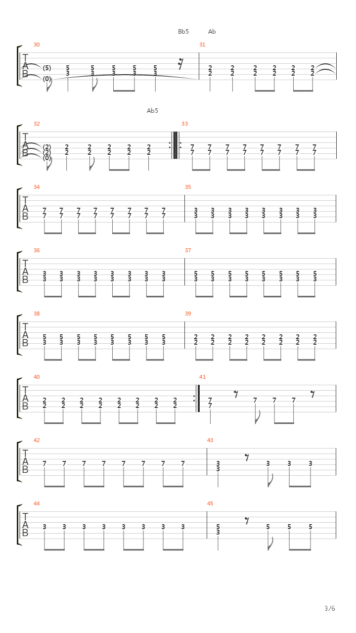 С Крыши吉他谱