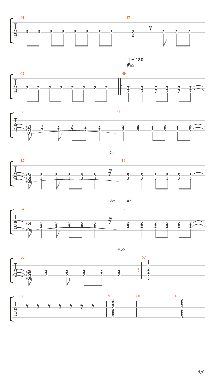С Крыши吉他谱
