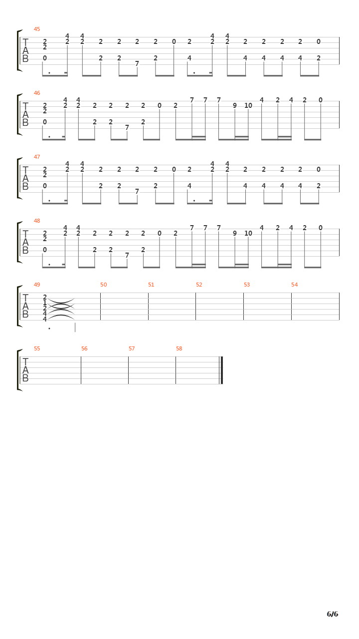 Maps (Fingerstyle)吉他谱