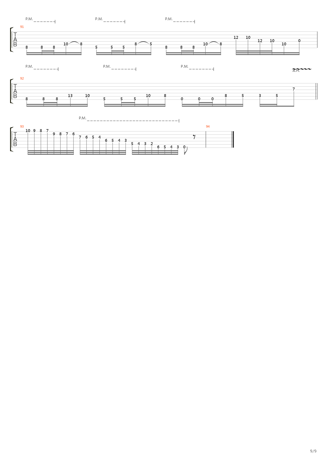 Вестники зла吉他谱