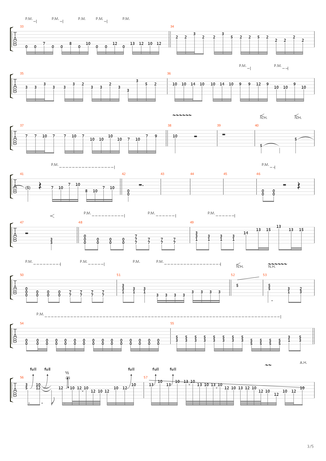 Реквием吉他谱
