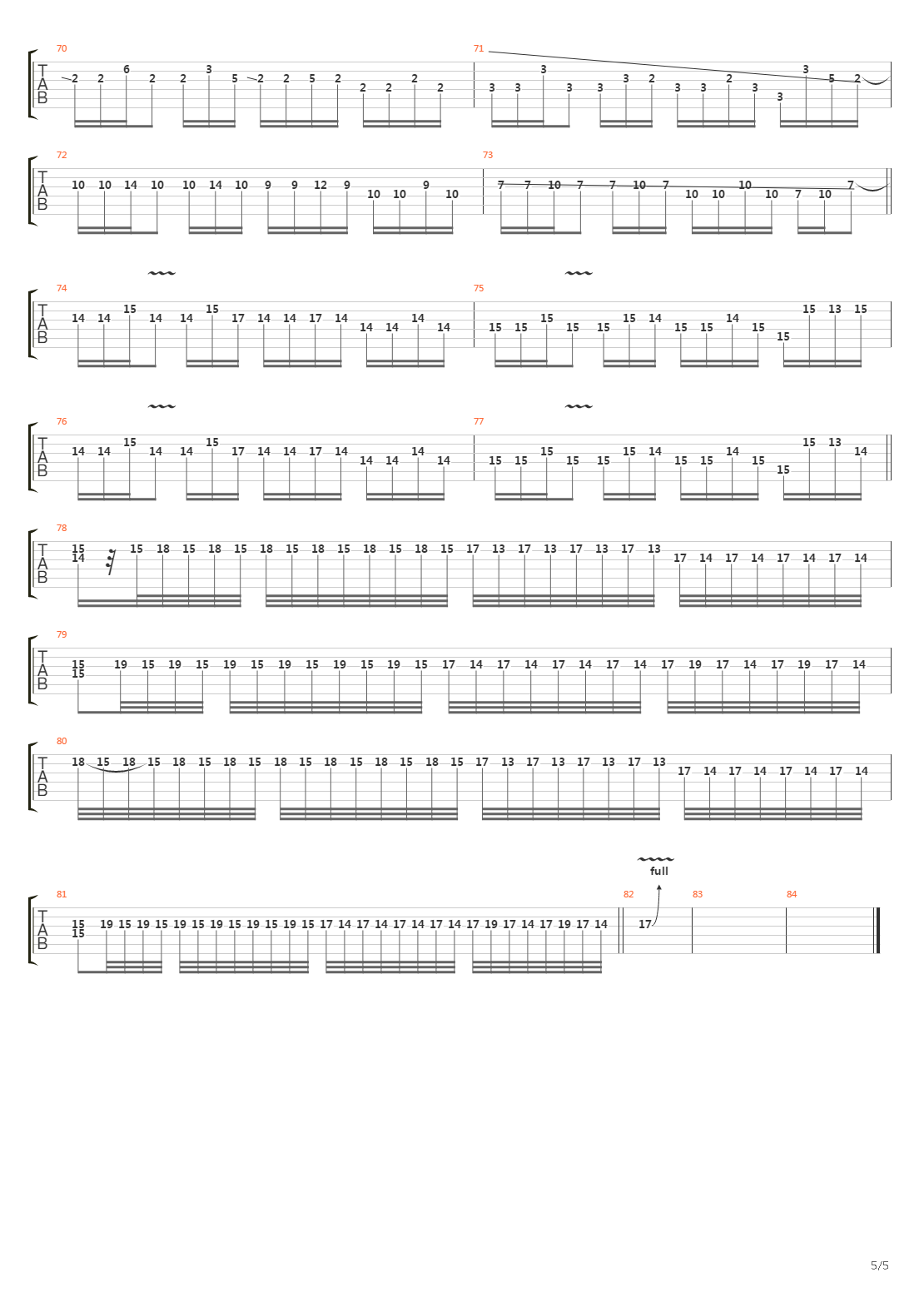 Реквием吉他谱