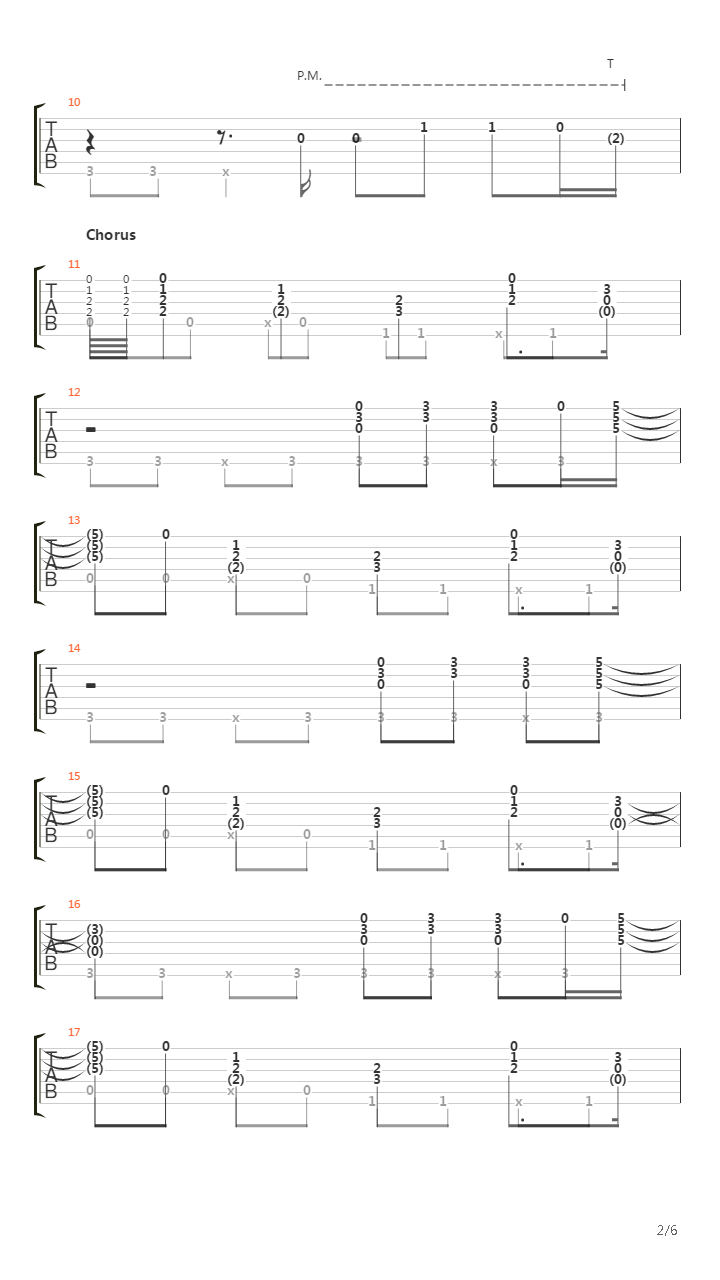 When We Stand Together (arrangement & tabs by Alex Mercy)吉他谱