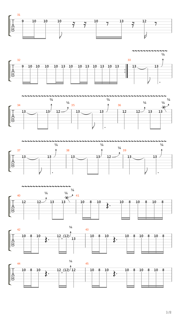 March of Youth吉他谱