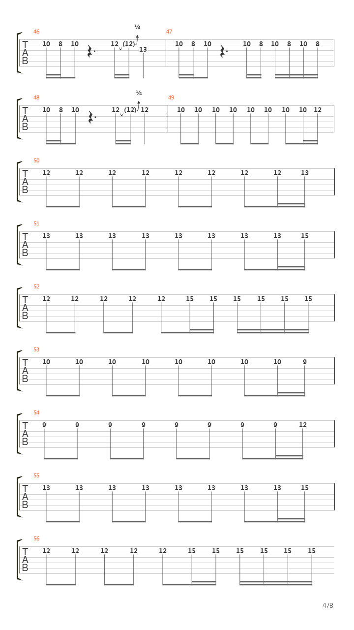 March of Youth吉他谱