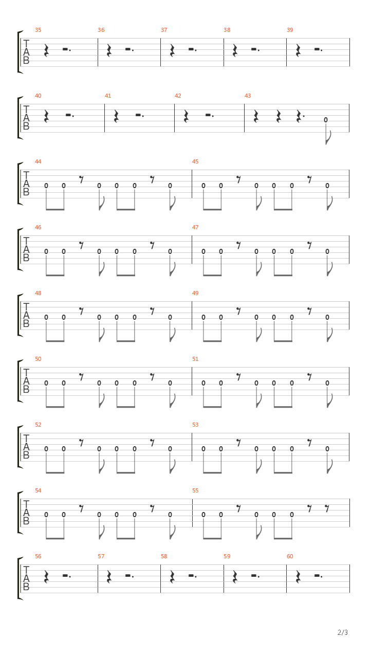 Tame吉他谱