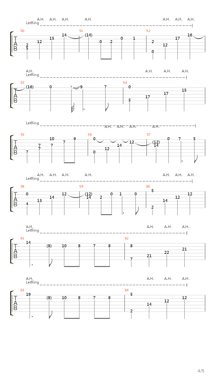 The Promise (Arrangement and Tabs - Alex Mercy)吉他谱