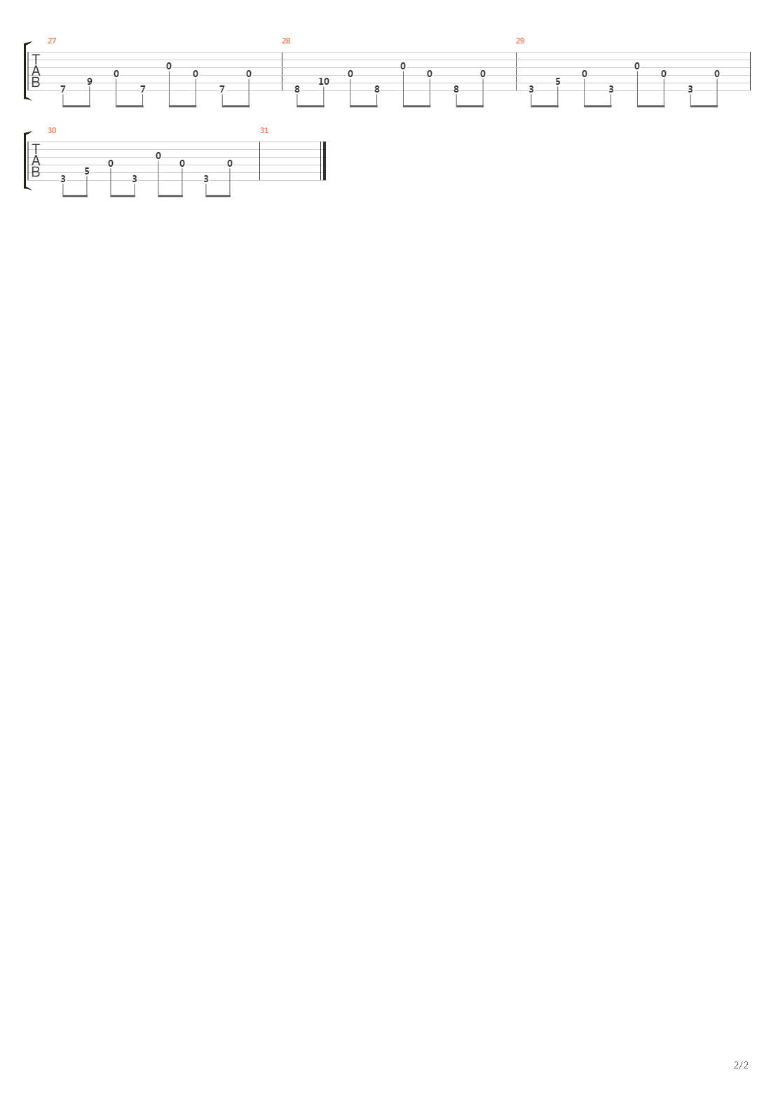 Insert吉他谱