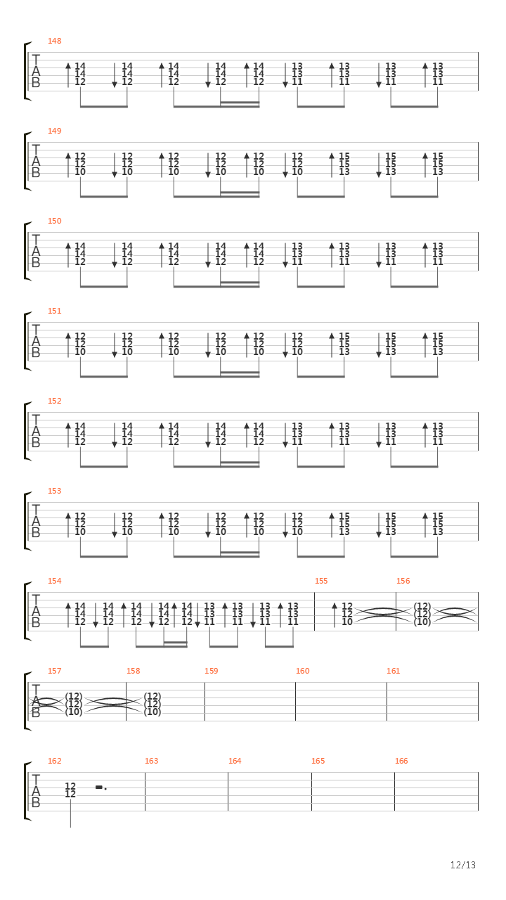 Matador吉他谱