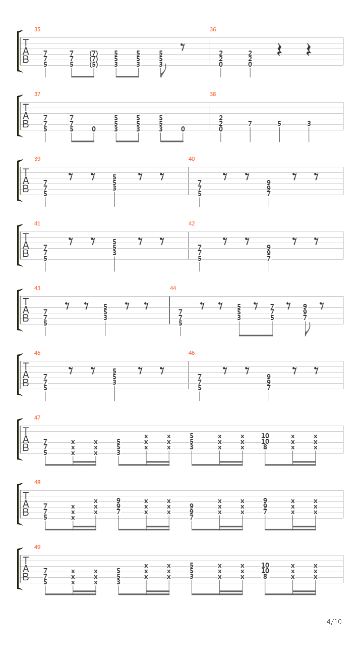 The Viem From The Afternoon吉他谱