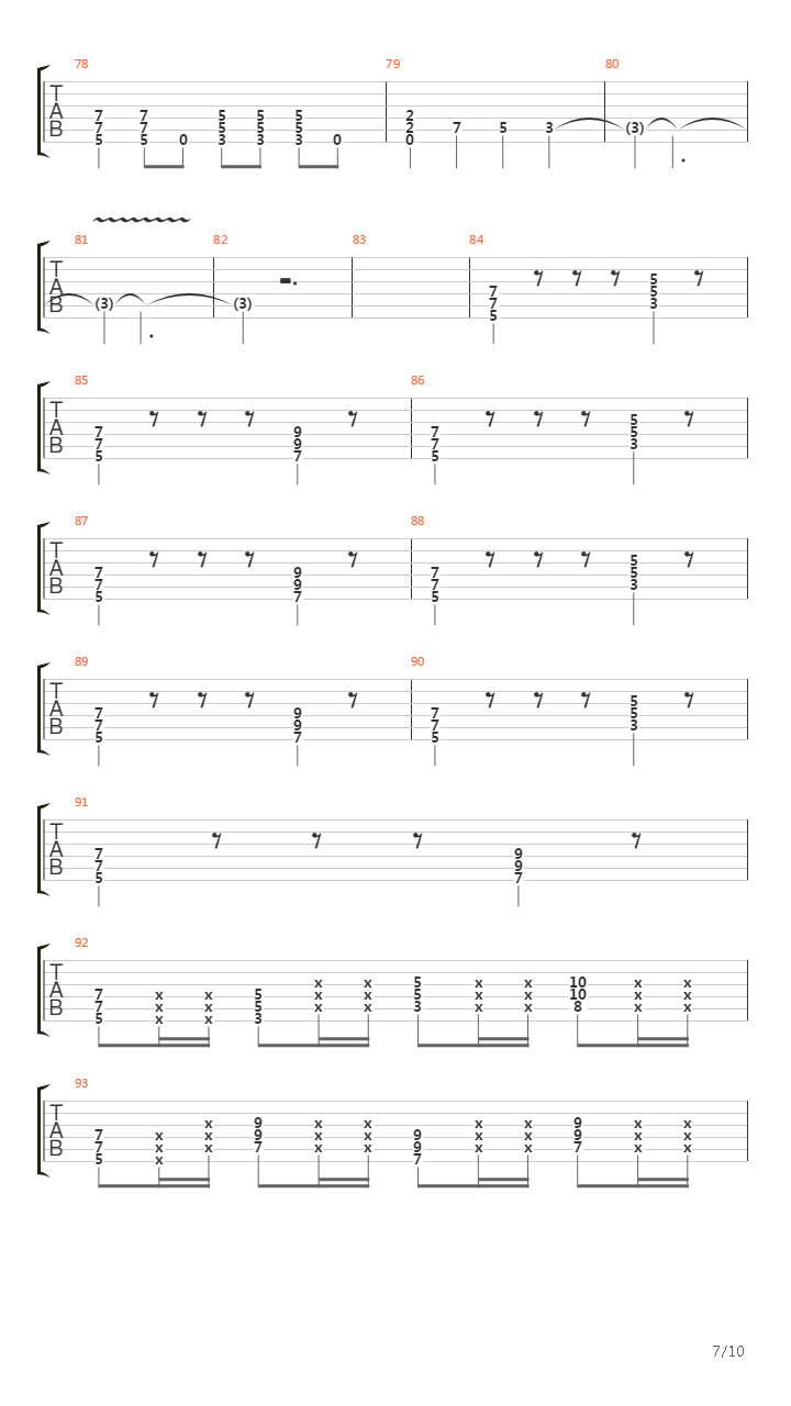 The Viem From The Afternoon吉他谱