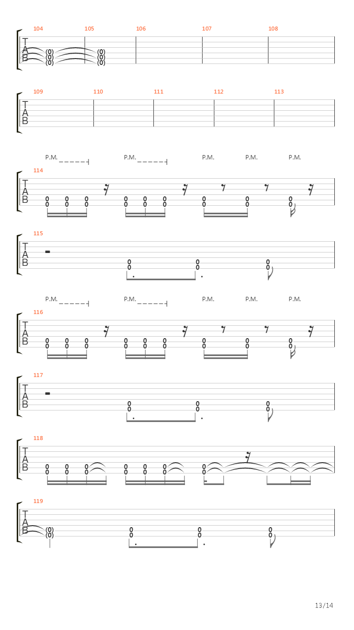 Final Episode (2 + Drums)吉他谱