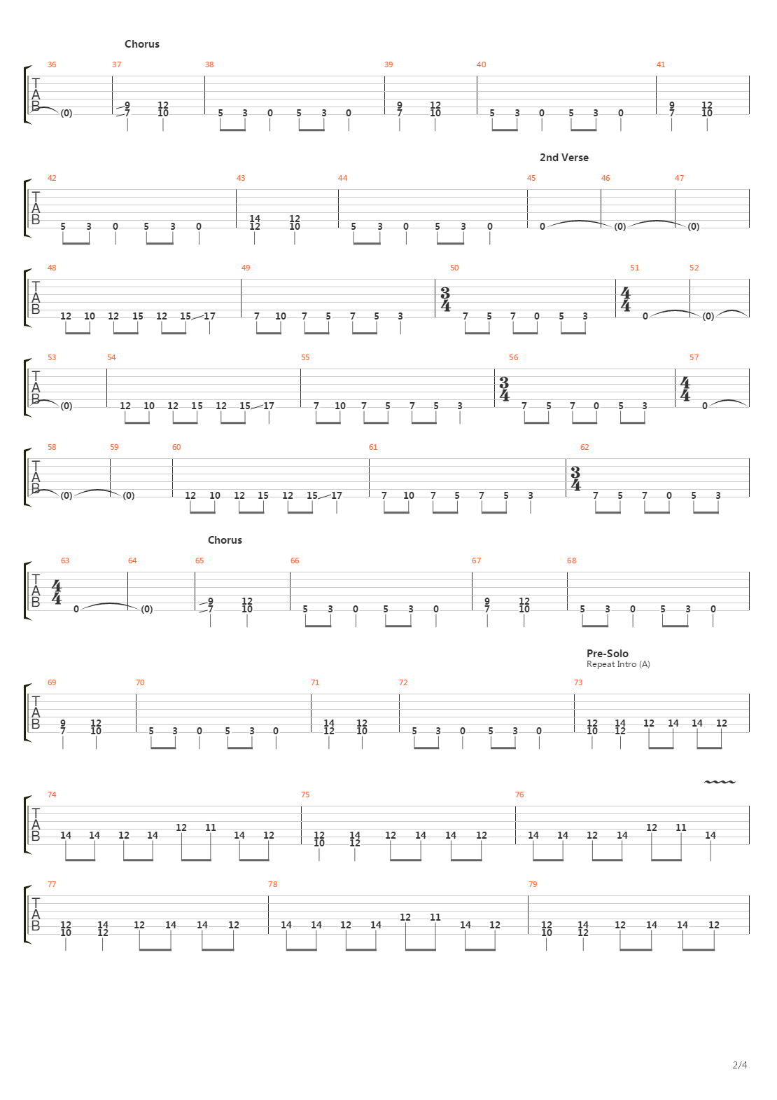 The Worm吉他谱