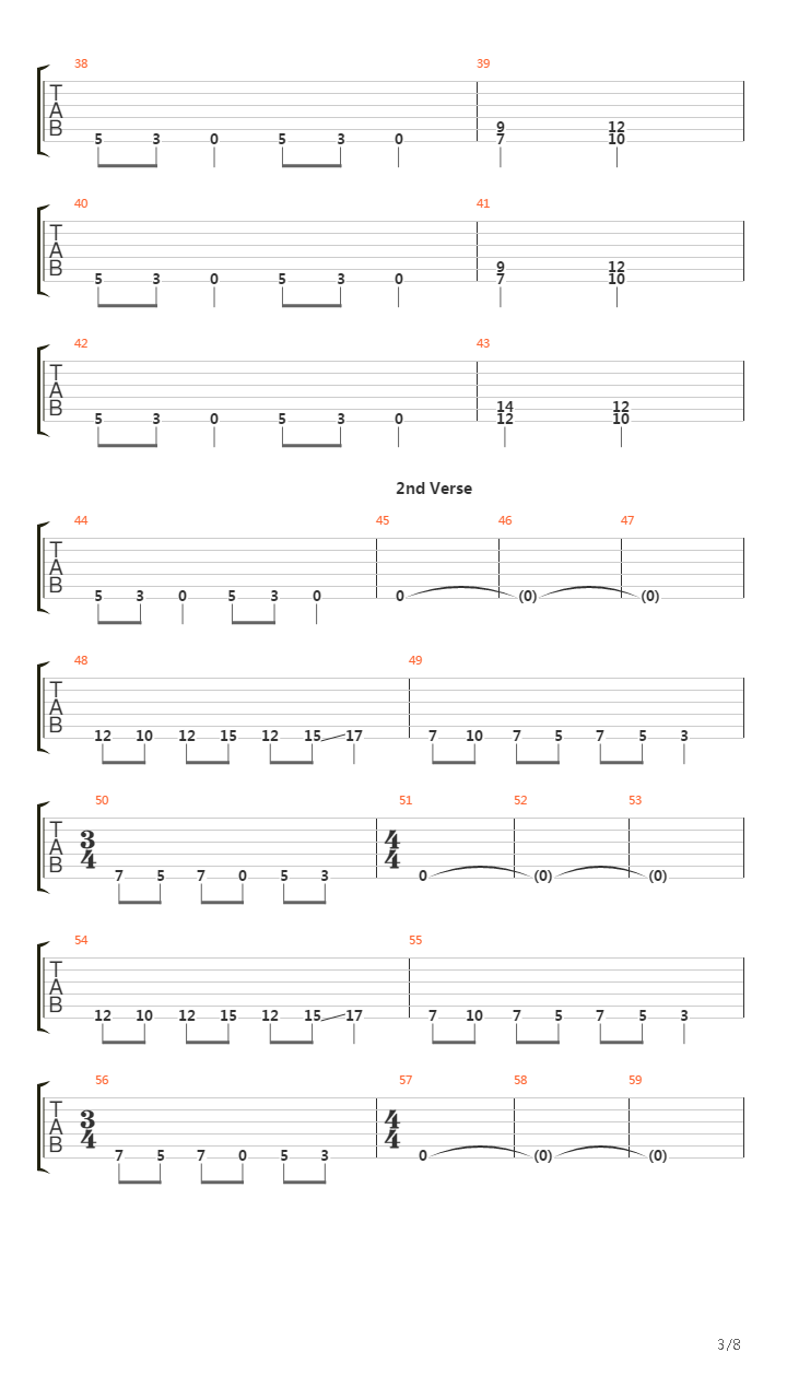 The Worm吉他谱