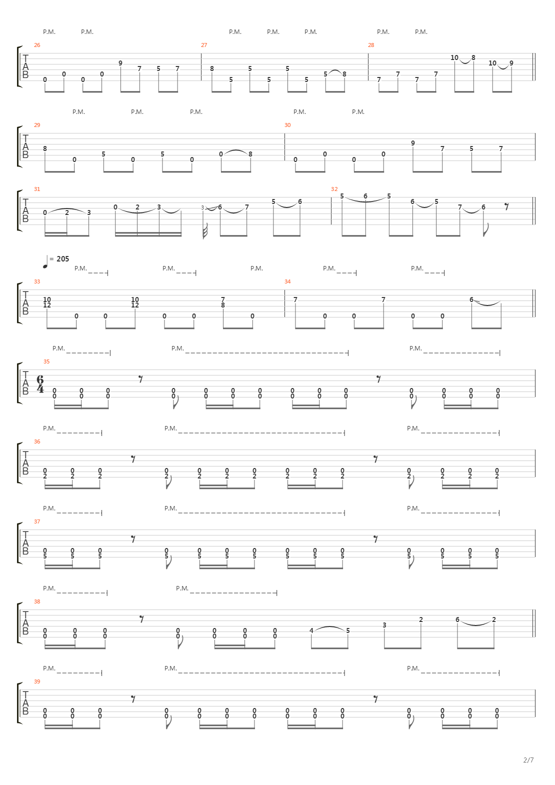 Red fault line吉他谱