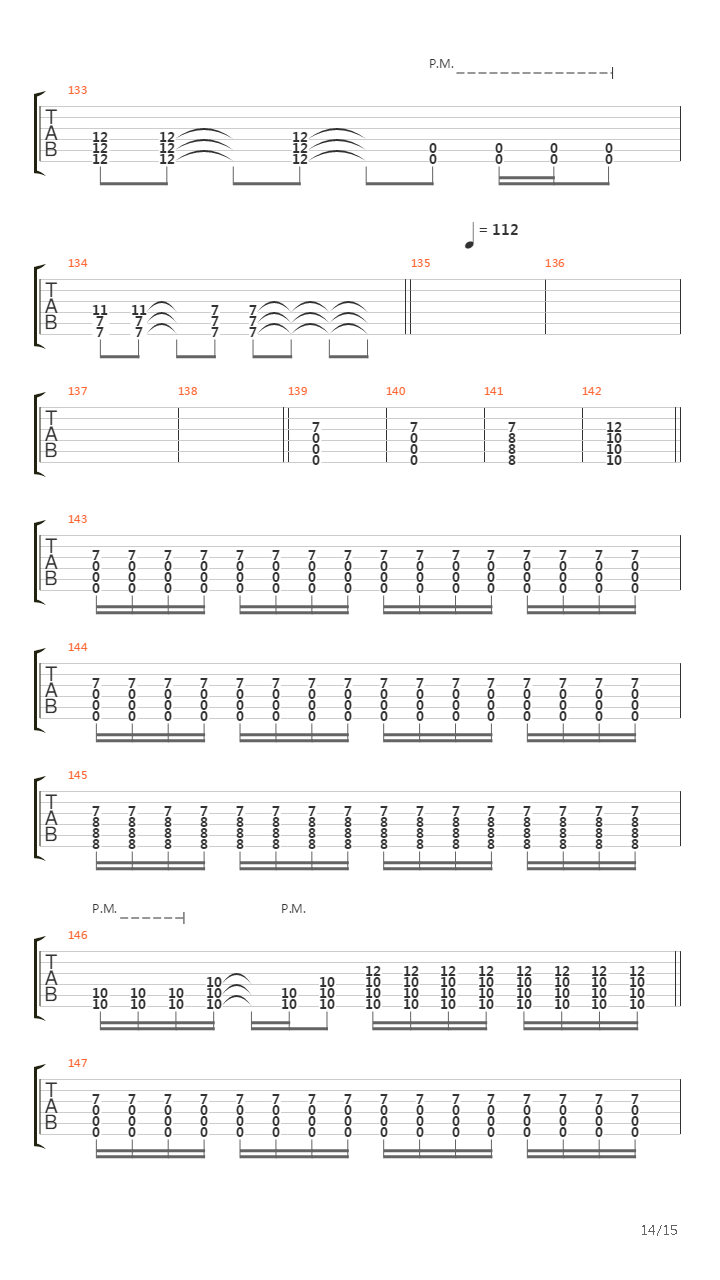 Red fault line吉他谱