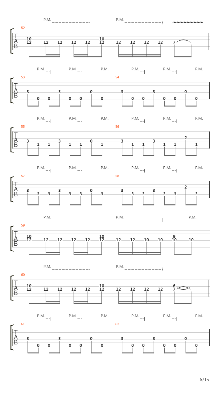 Red fault line吉他谱